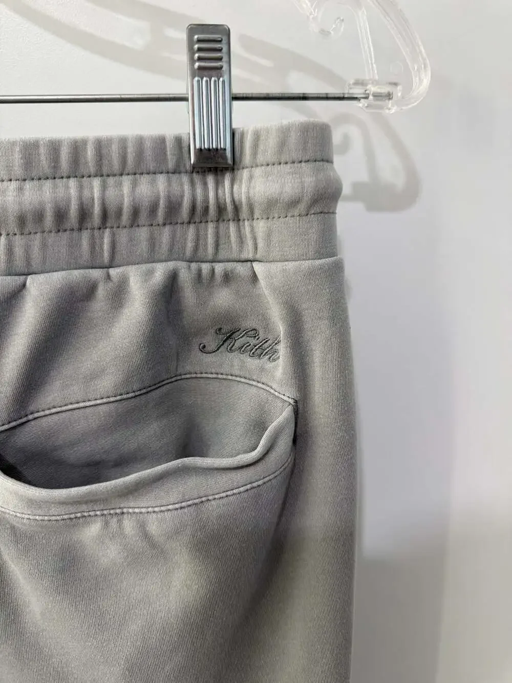 Kith Classic Logo Joggers Grey Size S